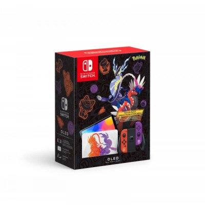 NSW-CONSOLA OLED POKEMON SCARLET VIOLET 64GB