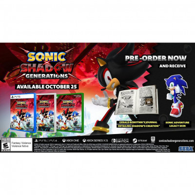 SONIC X SHADOW GENERATIONS