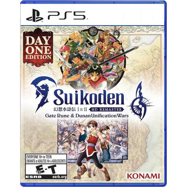 PS5-Suikoden 1 y 2 HD Remastered