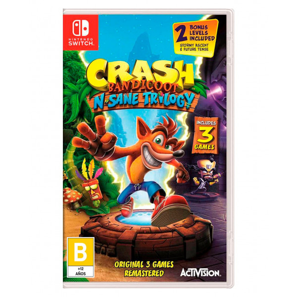 NSW-Crash Bandicoot N. Sane trilogy