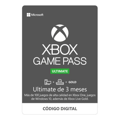 membresia 3 meses xbox gamepass ultimate GAME PASS
