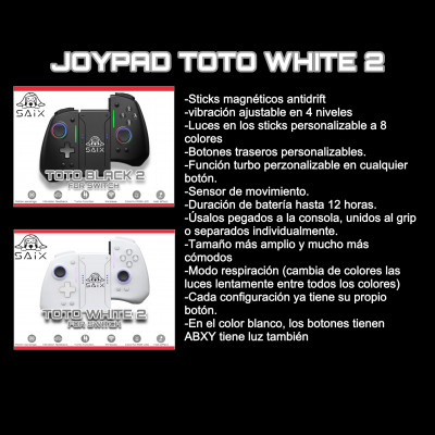 SAIX JOYCON TOTO BLACK 2