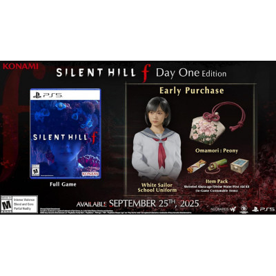 silent hill f day 1 edition