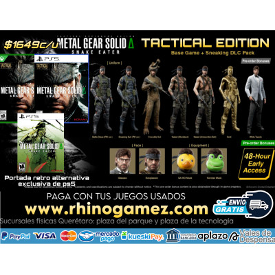 metal gear solid delta snake eater