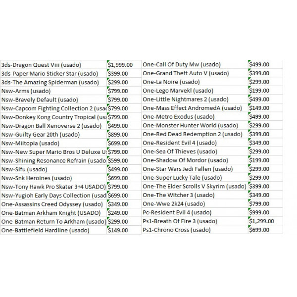 catalogo seminuevos plaza del Parque