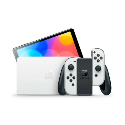 consola switch oled white 64gb