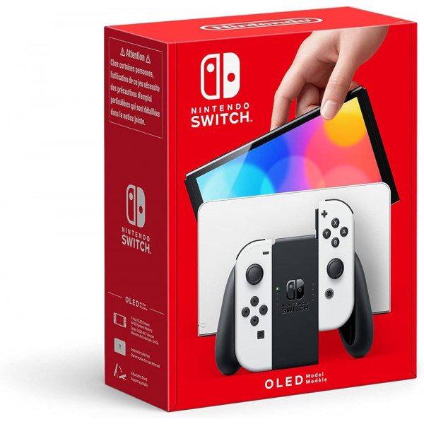 nsw-consola switch oled blanca 64gb