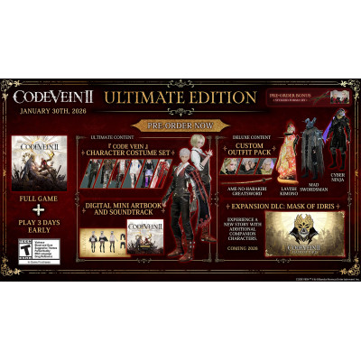 PS5-Code Vein II Ultimate Edition