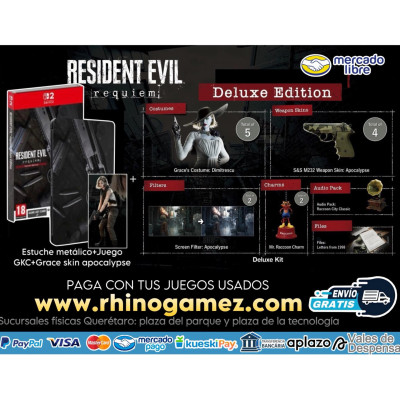 NS2-Resident evil requiem DELUXE
