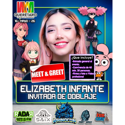 MEET AND GREET ELIZABETH RHINOCON