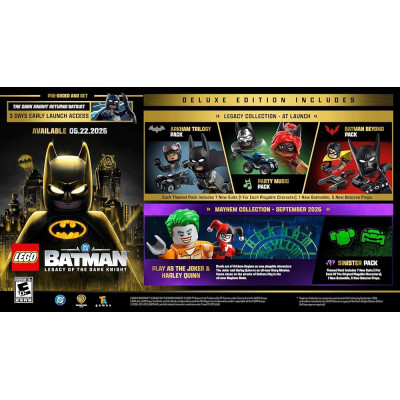 ps5-Lego Batman Legacy of the dark knight Deluxe