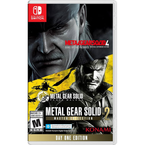 NSW-metal gear solid master collection vol 2