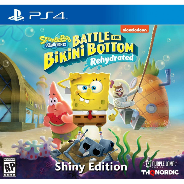 ps4-sponge bob square pants rehydrated shiny edition