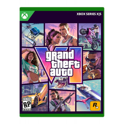 XSX-grand theft auto VI + llavero (xbox series s y xbox series x)