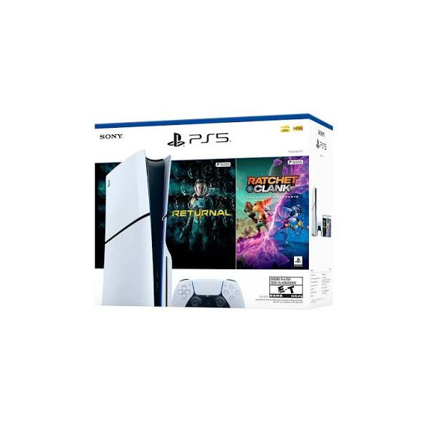 ps5-Consola slim 1tb returnal+ratchet
