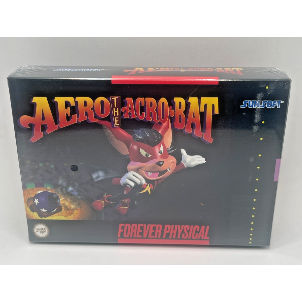 SNES-AERO THE ACROBAT LIMITED RUN SUPER NINTENDO