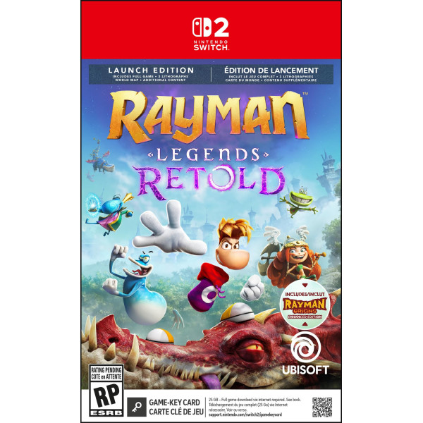 ns2-Rayman Legends Retold Launch Edition