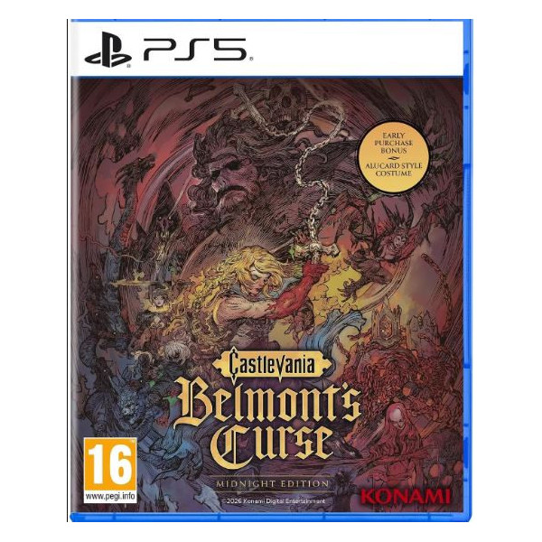 PS5-Castlevania Belmont´s Curse Midnight Edition