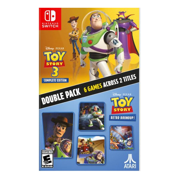 NSw-toy story retro roundup + toy story 3 complete edition