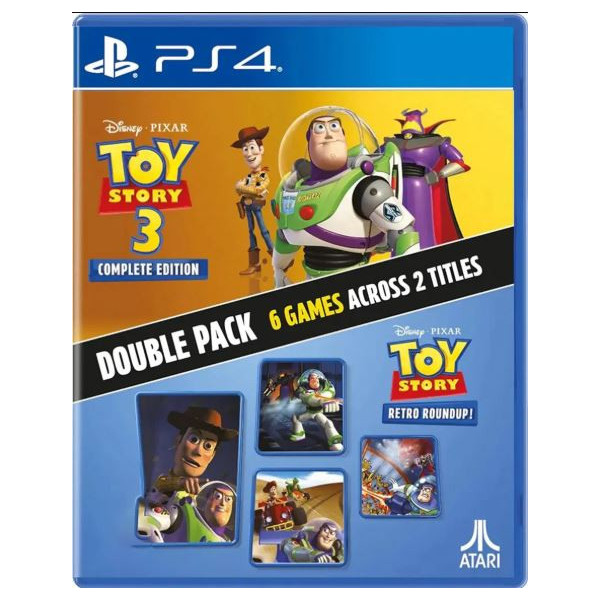 ps4-toy story retro roundup + toy story 3 complete edition