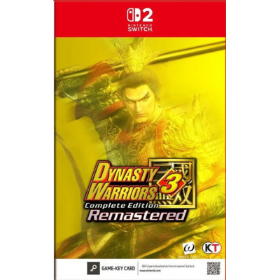 NS2-Dynasty Warriors 3 complete edition remastered