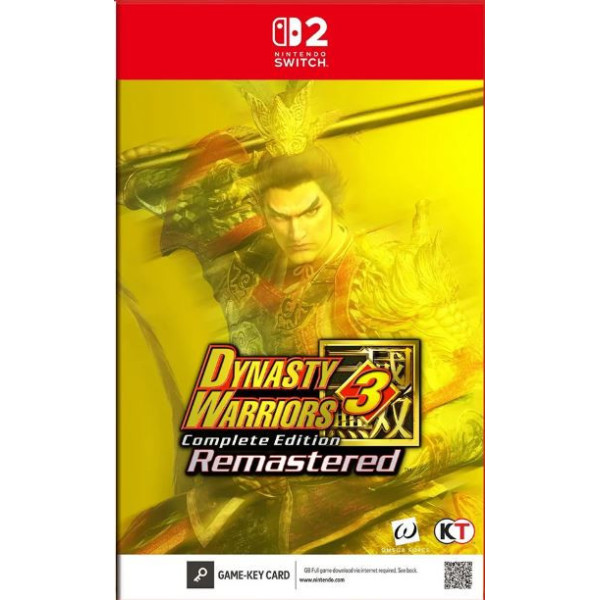 NS2-Dynasty Warriors 3 complete edition remastered
