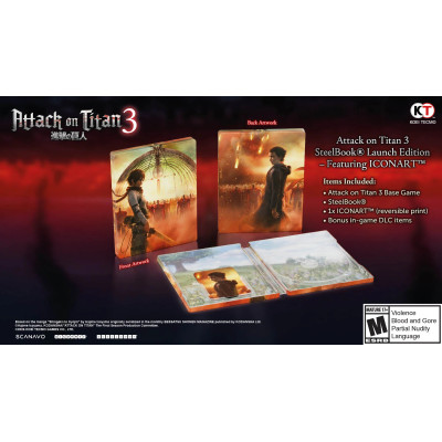 ns2-attack on titan 3 steelbook edition
