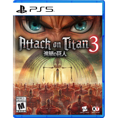 PS5-ATTACK ON TITAN 3 STEELBOOK EDITION