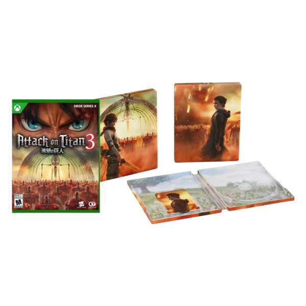 XSX-ATTACK ON TITAN 3 STEELBOOK EDITION