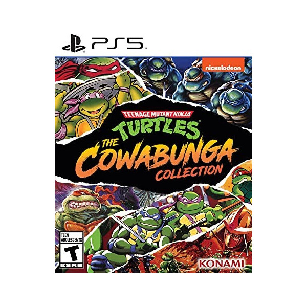 Ps5-teenage mutant ninja turtles cowabonga collection tortugas ninja